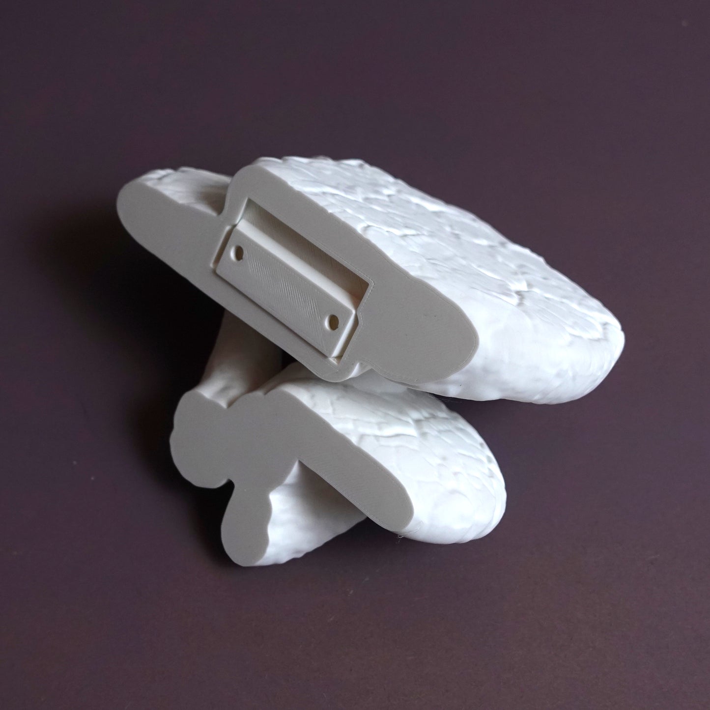 Wand Dekoregal "Edodes Pilz" | Stilvolles Design | Einfache Installation